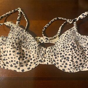 Leopard Print Women's Bikini Bra